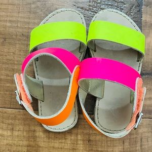 Strip sandal| size:6 | toddler girl